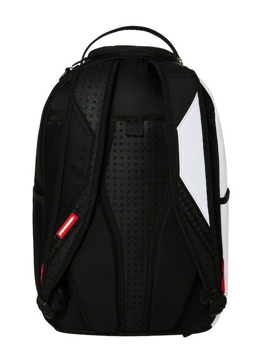 Sprayground Ученическа Раница Гимназия Shark Central Черно Бяло Шаблон 29 x 15 x 46см