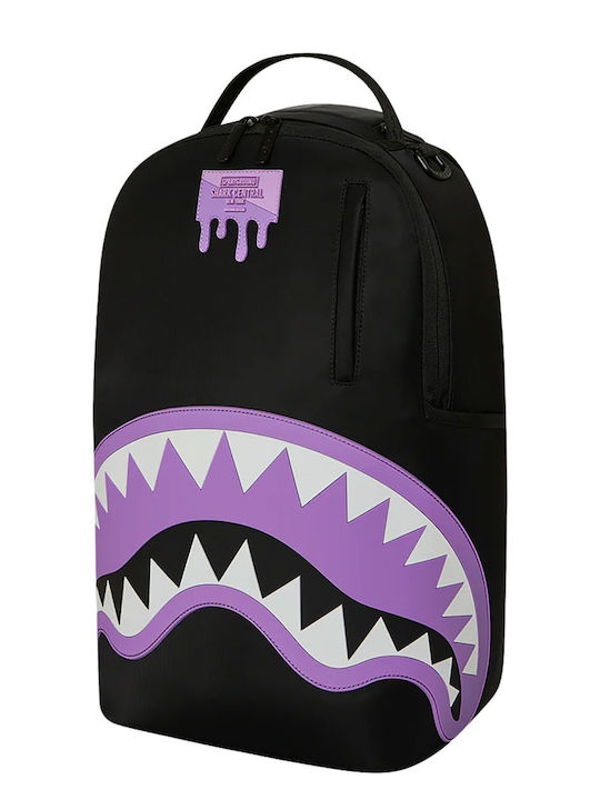 Sprayground School Backpack SHARK CENTRAL LIGHT PURPLE