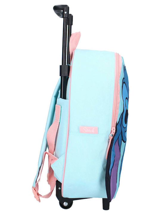 Vintage Lovers School Backpack For Elementary Blue 25 x 11 x 33cm