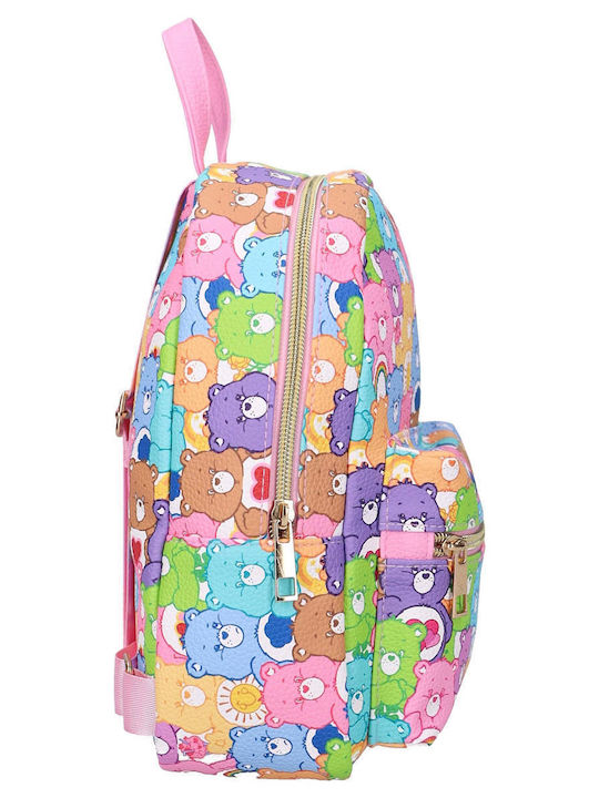 Vintage Lovers School Backpack For Elementary Pink 21 x 8 x 27cm