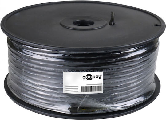 Goobay U/UTP Kat.6 Ethernet Netzwerkkabel 50m Schwarzes