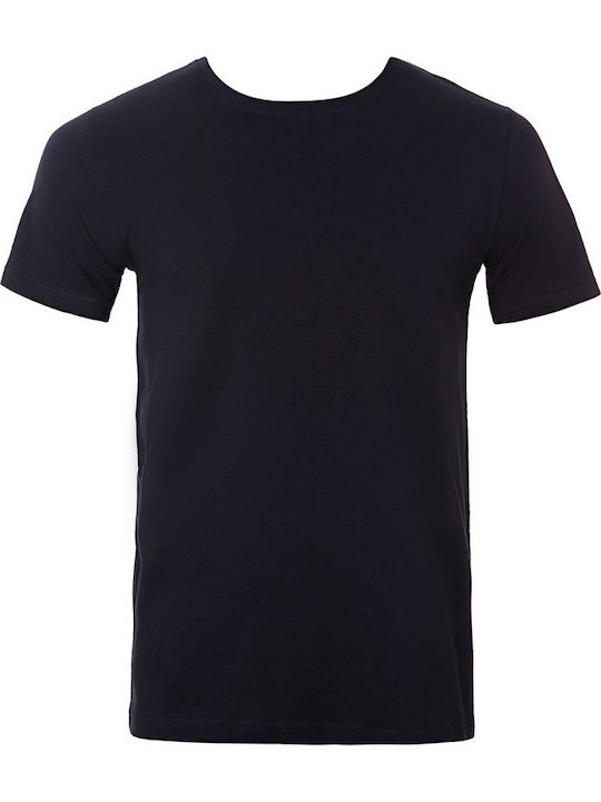 About Basics Ανδρικό Διαφημιστικό T-shirt Κοντομάνικο Navy