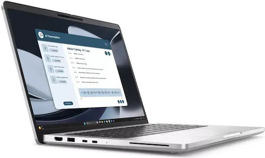 Dell Pro 14 Plus 14" IPS FHD+ (Ryzen AI 300 Series-5 PRO 340/32GB/250GB SSD/W11 Pro) (Международна английска клавиатура)