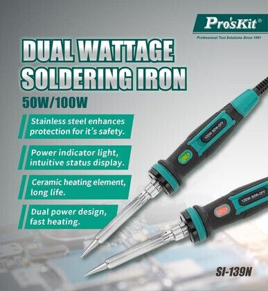 Proskit SI-139NB Lötkolben Elektrisch 50W
