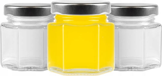 Bimberek Glass Jar with Lid 30ml 12pcs