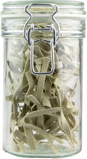 Bimberek Glas Gefäß mit Deckel 1100ml (5 Stück)