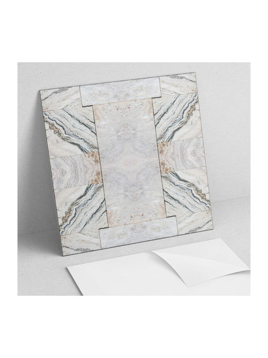 Set Vinyl Kacheln Mit Gedrucktem Naturstein Design 4x50x50 cm
