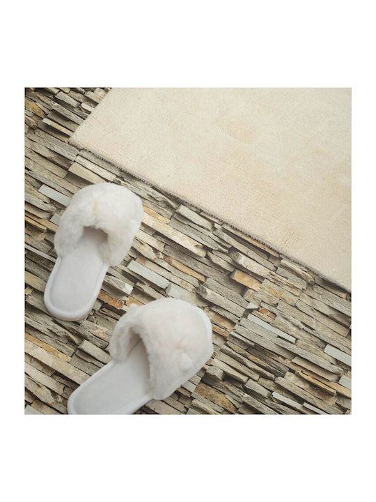 Vinyl Wall Tile Set Natural Stone Design 10x40x20 Cm