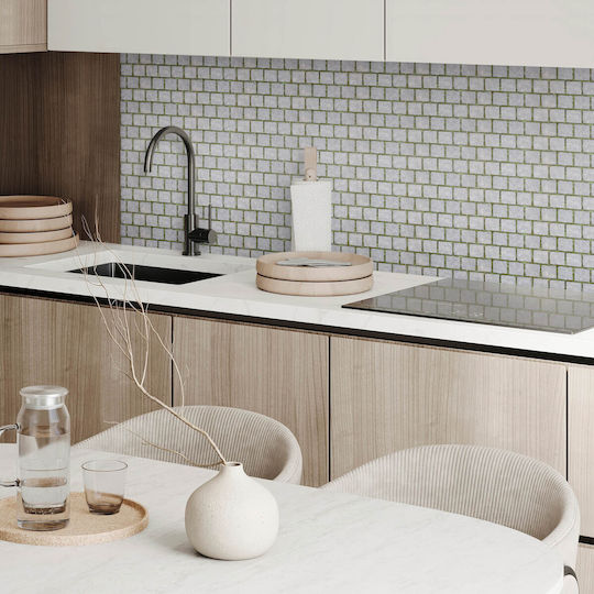 Decorative Vinyl Tiles Graphics Kitchen Or Bathroom Brick Design 4x50x50 Pcs