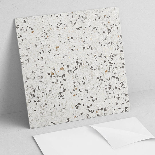 Vinyl Floor Tile Set Stone Design 4x50x50 Cm