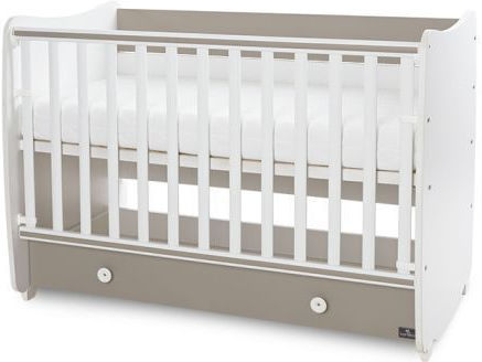 Lorelli Polymorphische Babybett Dream Braun mit Matratze & Schublade