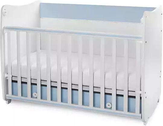Lorelli Dream White Crib with Mattress and Drawer