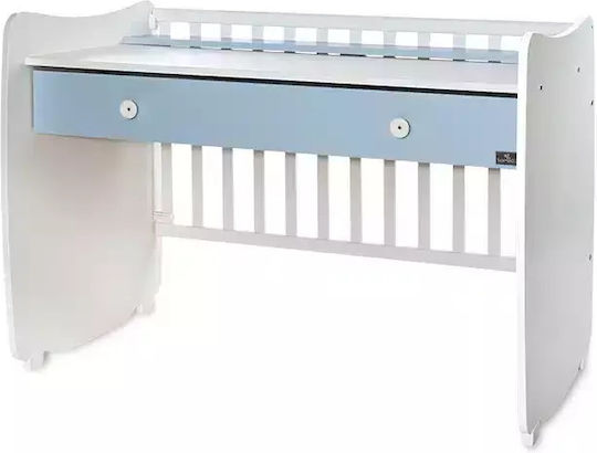 Lorelli Dream White Crib with Mattress and Drawer