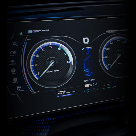 3mk Protection Audi Rs Q8 2018 2026 3mk Techwrap Матов Централен Дисплей W-twmcedil-arsq824