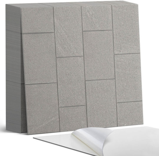 Pachet de Autocolante pentru Plăci PVC Model Plăci de Piatră 20x20x20 Cm Pachet de Autocolante pentru Plăci PVC Model Plăci de Piatră 20x20x20 Cm