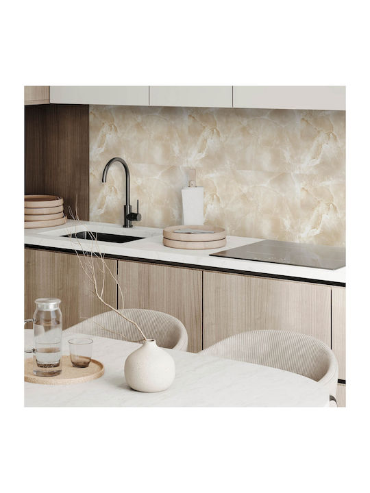Σετ Πλακιδίων Βινυλίου Εκτύπωση Elegant Marble Structure 6x60x30 Εκ