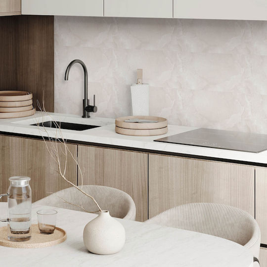 Set Of Tile Stickers Fine Marble Texture 10x40x20 Cm