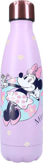Vintage Lovers Rostfreier Stahl Kinder Trinkflasche Minnie Flieder 700ml