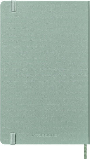 Moleskine Wöchentliches Tagebuch 2026-2027 18 Monate Mit Hartcover Große 13x21 Salbeigrün