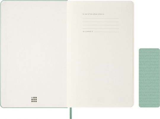 Moleskine Wöchentliches Tagebuch 2026-2027 18 Monate Mit Hartcover Große 13x21 Salbeigrün