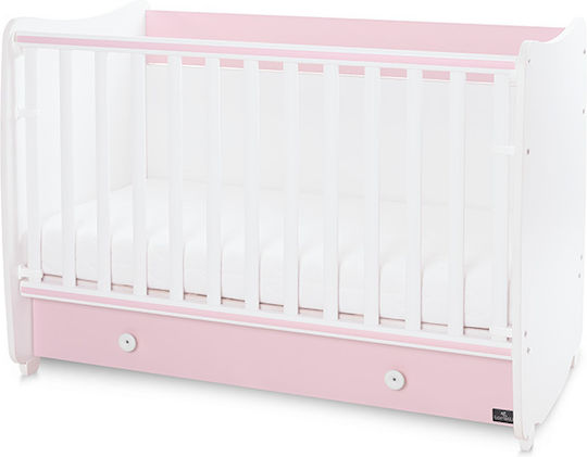 Lorreli Babybett Wiege Dream Weiß mit Matratze & Schublade