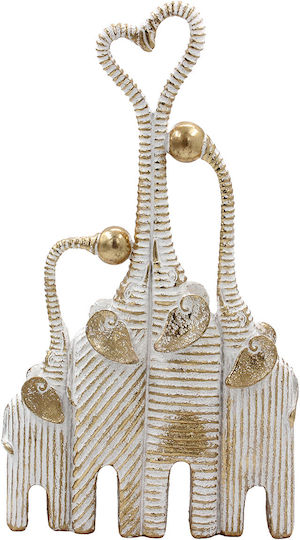 Keskor Decorative Polyresin Elephant 22x5x40cm