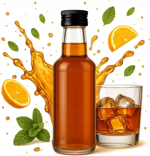5x Monopol 200ml Sticlă Mică + Capac