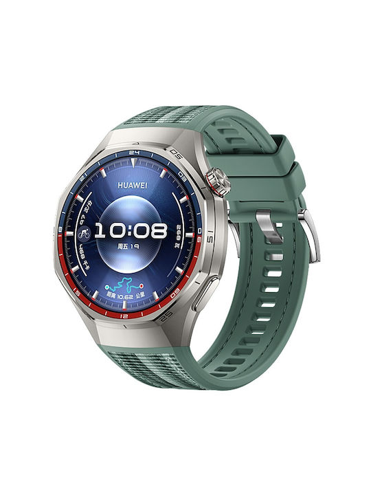 Huawei Watch Ultimate 2 Watch GT Runner 2 Watch GT 6 Pro 46mm Nylon Silicone Green
