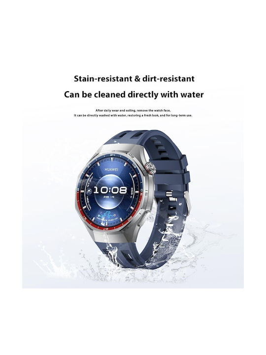 Huawei Watch Ultimate 2/Watch GT Runner 2/Watch GT 6 Pro 46mm Silicone Strap Beige
