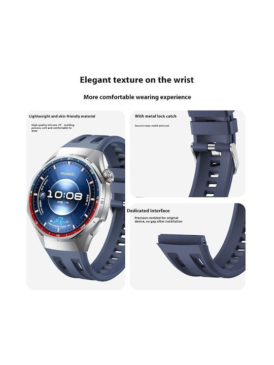 Huawei Watch Ultimate 2/Watch GT Runner 2/Watch GT 6 Pro 46mm Silicone Strap Beige