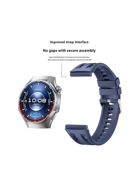 Huawei Watch Ultimate 2 Watch GT Runner 2 Watch GT 6 Pro 46mm Silicone Strap Wine Red