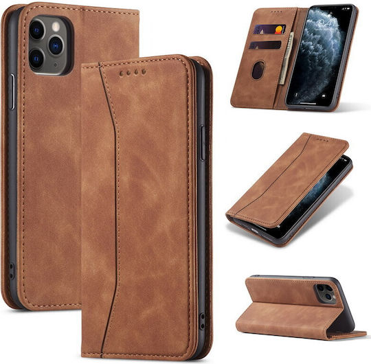 Bodycell Book Case Pu Leather Samsung A27 Brown