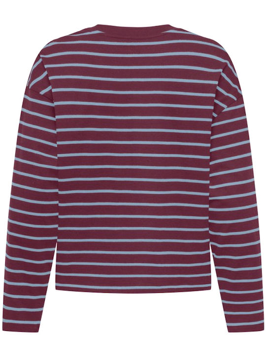 Only Happy T-Shirt Μωβ- Σιελ