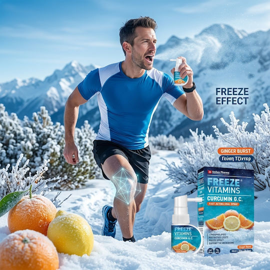 Amhes Freeze Vitamins Curcumin G.C. 30ml Ginger