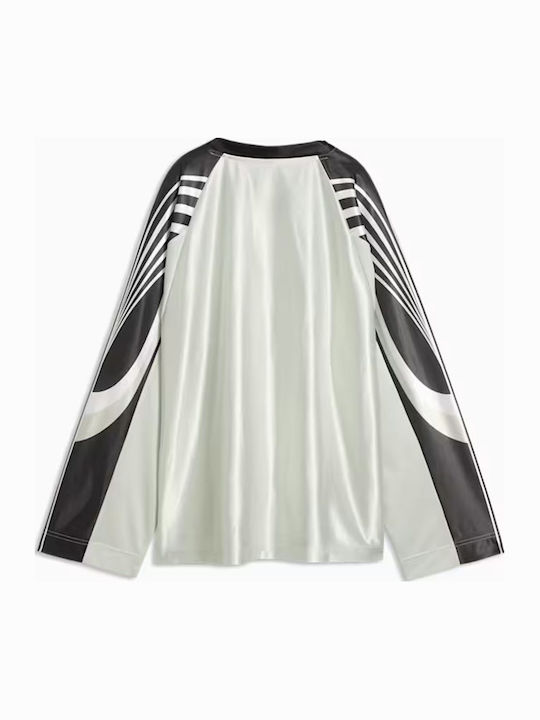 Glam Damen Bluse Grün