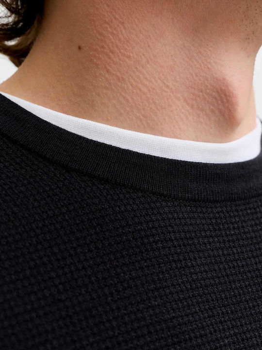 Jack & Jones Crew Neck Sweater Black