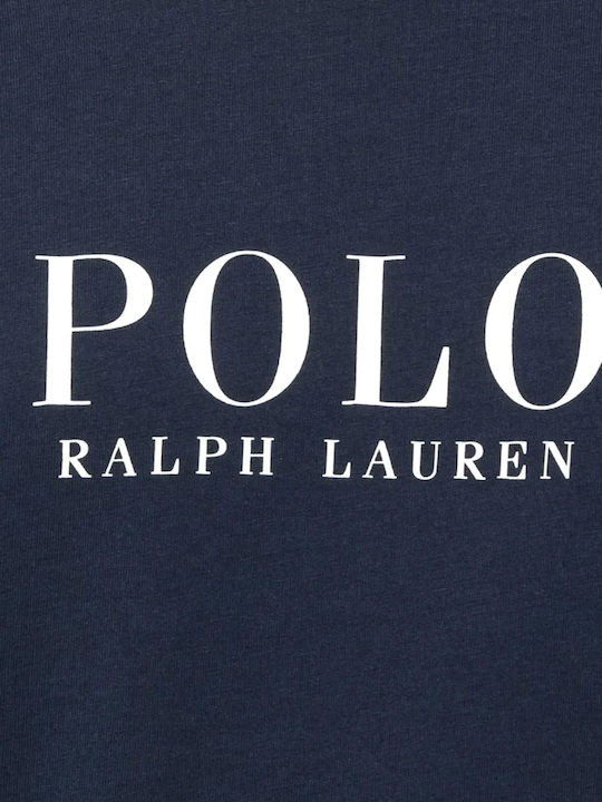 Polo Short Sleeve Blouse White- Blue