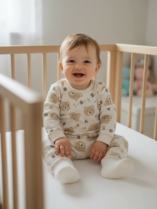 Babydom Module Salopete De Dormit Ecru