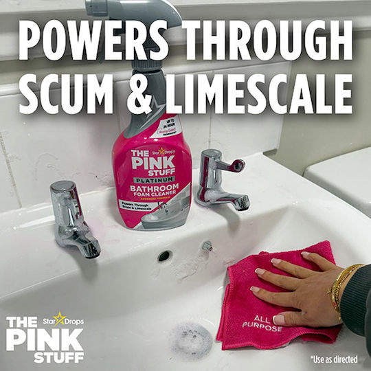 The Pink Stuff Stuff Curățitor Spray Anti-Calcar 750ml