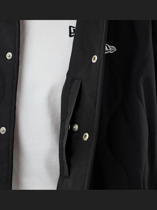 Coaches Jacket Puffer Black
