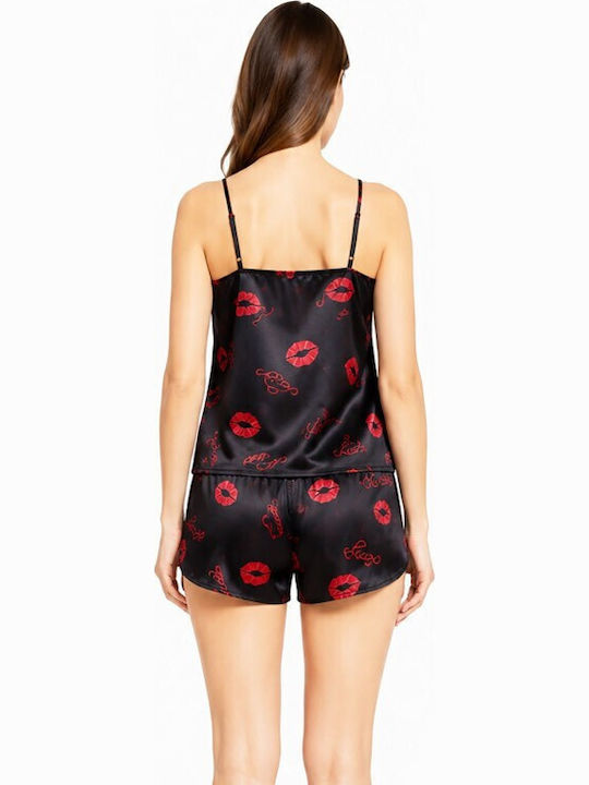 Jumelles Sommer Babydoll Schwarz