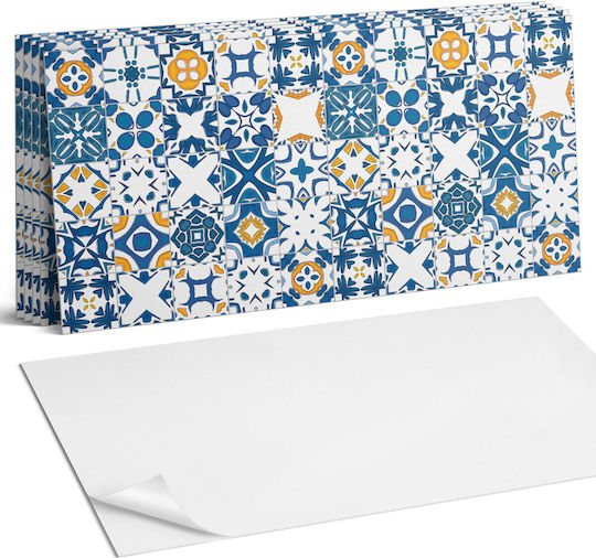 Printed Vinyl Tiles Ready for Installation Mosaic Designs Layout 6x60x30 Pcs
