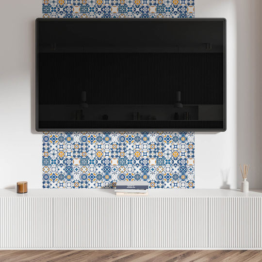 Printed Vinyl Tiles Ready for Installation Mosaic Designs Layout 6x60x30 Pcs