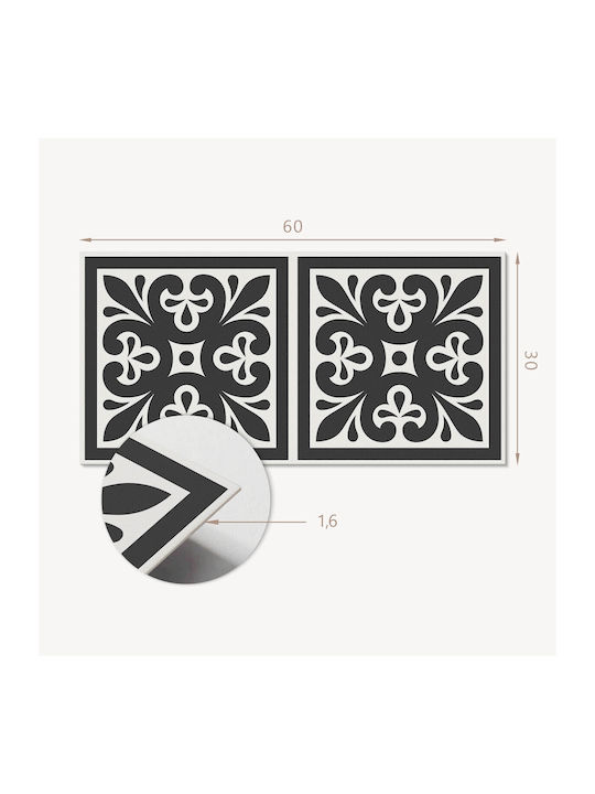 Set de Plăci de Vinil Model Decorativ Bucătărie Sau Baie Modele Elegante 6x60x30 Bucăți