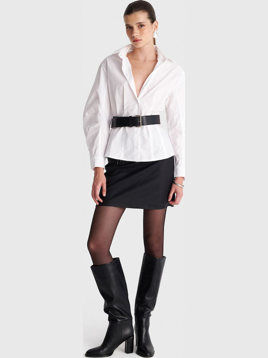 Long Sleeve Women's Shirt White