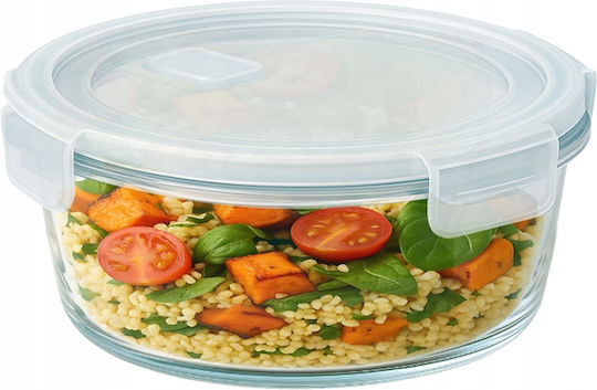 Bimberek Glas-Mittagsbox Weiß 950ml