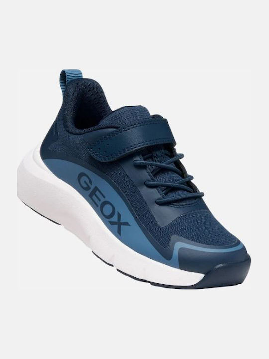 Geox Jr B Kinder Sneaker Anatomisch Marineblau
