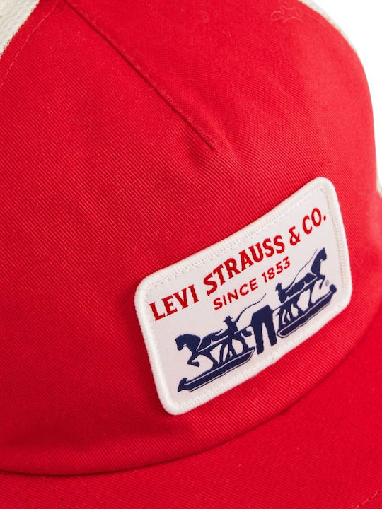 Levi's Presidio Камионджия Кеп Урбан Червен