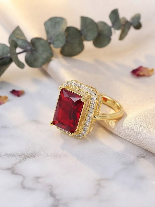 Women's Gold Plated Steel Ring Women's Gold Plated Steel Ring