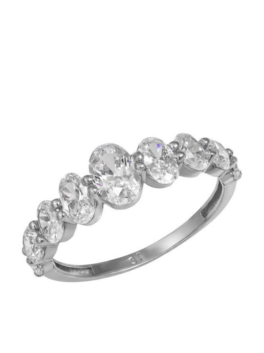 Inel Pentru Femei Cu Zircon Din Aur 9 Carate Inel Pentru Femei Cu Zircon Din Aur 9 Carate